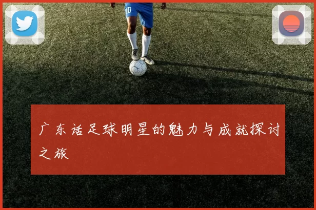 广东话足球明星的魅力与成就探讨之旅
